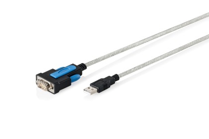 Cavo Adattatore Da Usb 2.0 A Rs232, 1,8 M, Chipset Ftdi Integrato