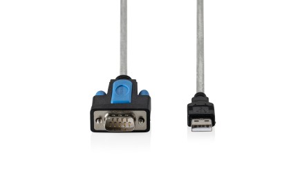Cavo Adattatore Da Usb 2.0 A Rs232, 1,8 M, Chipset Ftdi Integrato
