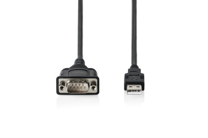 Cavo Adattatore Da Usb 2.0 A Rs232, 1,8 M, Chipset Ftdi Ft232Rnl Integrato