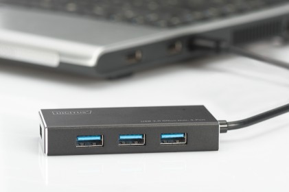 Hub 4 Porte Usb 3.0 Con Alimentatore