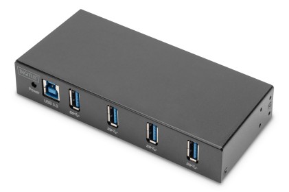Digitus Hub Usb 3.0, 4 Porte, Industrial Line