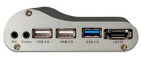 Docking Station Multiporta Digitus Usb 3.0 Con Rj45-Lan, 2 Usb 2.0, 1 Usb 3.0, 1 Esata, Audio, 1 Uscita Hdmi