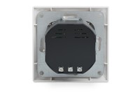 Presa A Muro Shuko Con 2 Prese Usb 5 Volt 2,1A