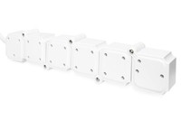 Digitus Presa Multipla Flessibile Da 4 Con 2 Attacchi Usb E Interruttore