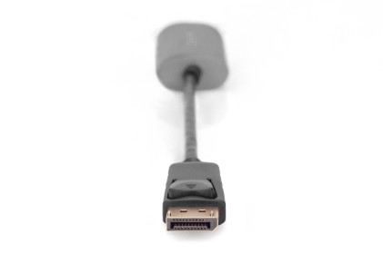 Convertitore Displayport - Hdmi, 20 Cm 8K/60Hz, Grigio, Alloggiamento In Alluminio  Digitus