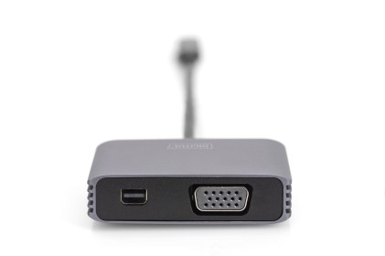 Digitus Adattatore Grafico Usb-C<Sup>&trade;</Sup> 4K 2In1 Mini Displayport + Vga