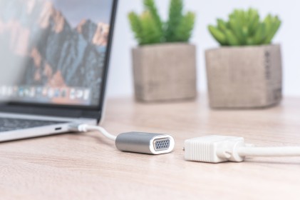 ADATTATORE VIDEO VGA - USB 3.0 TIPO "C" 1080p