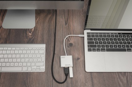 Adattatore Multiporta Usb 3.0 Tipo C - Hdmi +Usb 3.0+ Porta Tipo C