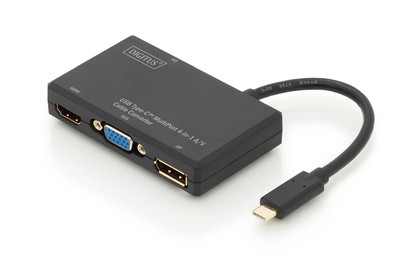 Adattatore Usb Tipo "C" Con Porte Displayport, Vga, Hdmi, Dvi