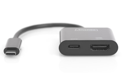 Adattatore Grafico Usb Type-C. 4K Hdmi + Usb-C. (Pd)