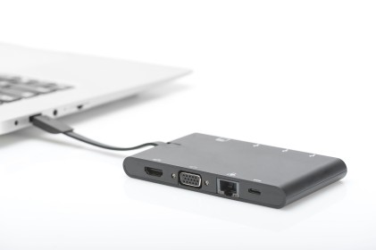 Docking Station 9 Porte Con Connettore Usb Tipo C