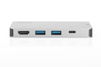Docking Station Usb Tipo C Con 6 Porte Usb, Hdmi, Tipo C, Lettore Card