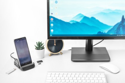 Docking Station Connettore Usb Tipo C Con 7 Porte Per Smartphone