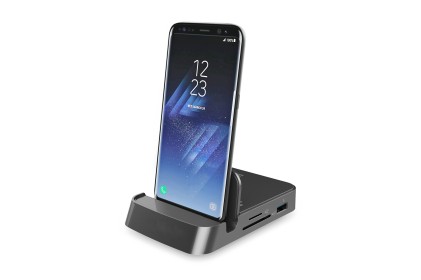 Docking Station Connettore Usb Tipo C Con 7 Porte Per Smartphone
