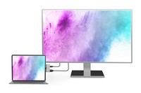 Docking Station Usb-C. 4 Porte Hdmi Usb 3.0 Tipo C E Audio Digitus