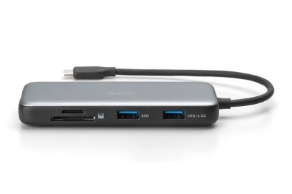 Docking Station Usb-C, 7 Porte 1Xhdmi, 3Xusb3.0, 1Xrj45, 1X Sd, 1X Microsd, 1Xusb-Cpd