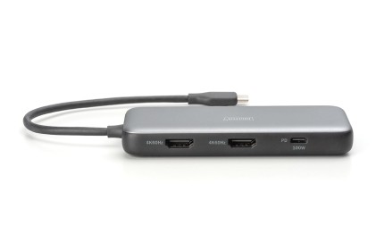 Docking Station Usb-C, 8 Porte 2Xhdmi, 3Xusb3.0, 1Xrj45, 1Xsd, 1Xmicrosd, 1Xusb-Cpd