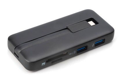 Docking Station Da Viaggio Usb-C, 7 Porte 1Xhdmi, 3Xusb3.0, 1Xrj45, 1Xsd, 1Xmicrosd, 1Xusb-Cpd