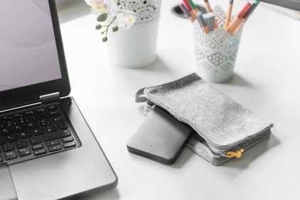 Box Esterno Per Ssd/Hdd 2,5", Sata 3 - Usb 3.0