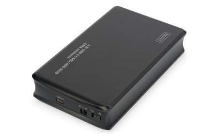 Box Esterno 2,5   Usb 3.0 Ssd/Hdd Raid Sata Con Supporto Jbod, Raid0, Raid1