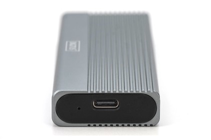 Digitus Alloggiamento Per Disco Rigido Usb M.2, Ssd, Esterno, Nvme + Sata, 10 Gbps (Nvme) 6 Gbps (Sata), Usb3.1 Gen2, Alluminio, Senza Attrezzi