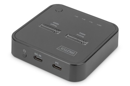 Dual M.2 Nvme Ssd Docking Station With Offline Clone Function, Usb-CЄ