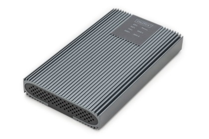 Digitus Usb M.2 Nvme Clonestation, Ssd, Nvme, 20Gbit, Usb 3.2 Gen2, Alluminio, Senza Attrezzi