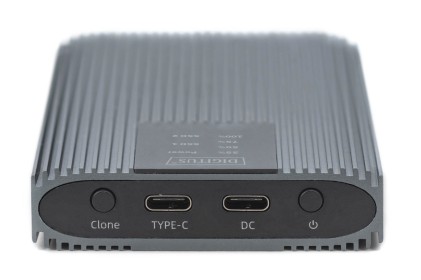 Digitus Usb M.2 Nvme Clonestation, Ssd, Nvme, 20Gbit, Usb 3.2 Gen2, Alluminio, Senza Attrezzi