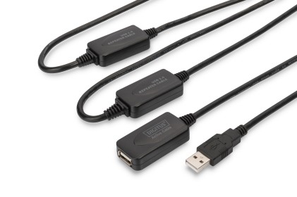 Estensore Di Linea Usb 2.0 Maschio/Femmina Con Cavo Da Mt. 25