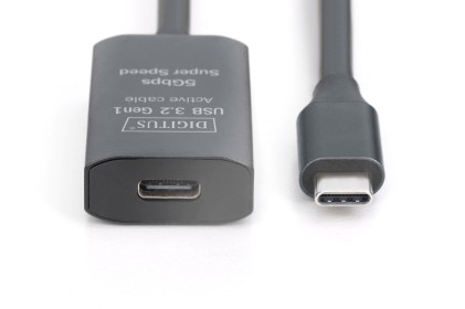 Active Usb 3.2 Gen1 5G Extension Cable, Usb-C - Usb-C, 5M