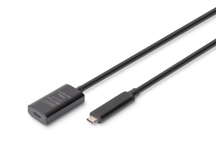 Digitus Cavo Di Prolunga Attivo Usb 3.2 Gen2 10G, Usb-C - Usb-C, 5 M
