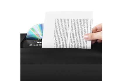 Distruggidocumenti 7 Fogli Taglio 4X45 Mm Capacita  15 Lt Con Slot Per Cd E Carte Di Credito Digitus