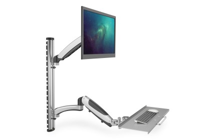 Supporto A Parete Per Monitor E Tastiera