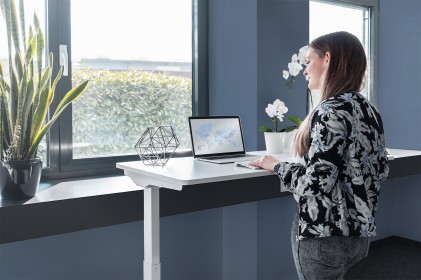 Scrivania Digitus Regolazione Elettrica In Altezza