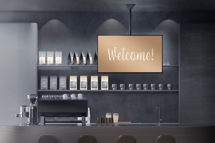 Digitus Supporto A Soffitto Universale Per Tv Con Regolazione Dell&rsquo;Altezza Del Supporto Telescopica