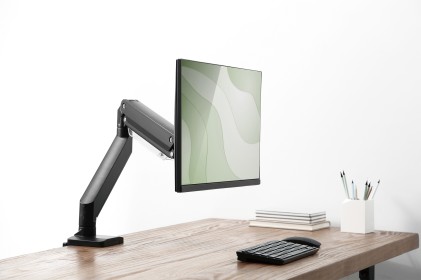 Digitus Porta Monitor Universale Singolo Con Molla A Gas E Montaggio A Incastro