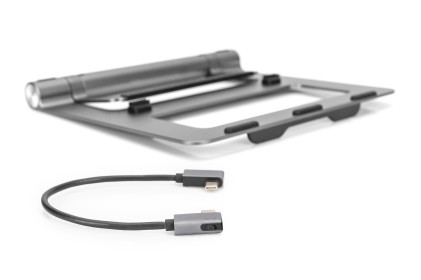 Digitus Supporto Variabile Per Notebook Con Docking Station Usb-C™ Pop-Out A 7 Porte