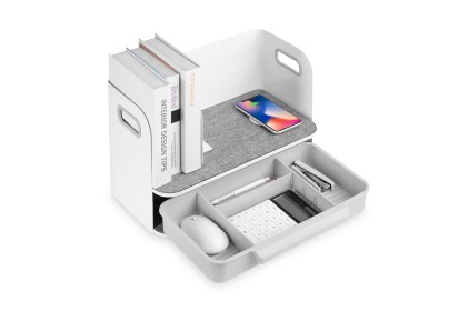 Digitus Desktop Organizer Con Caricatore Qi