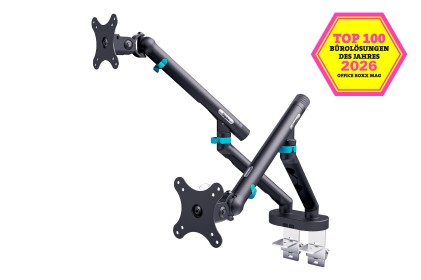 Supporto Per Monitor A Doppio Design, 2X 35", 2X 10 Kg