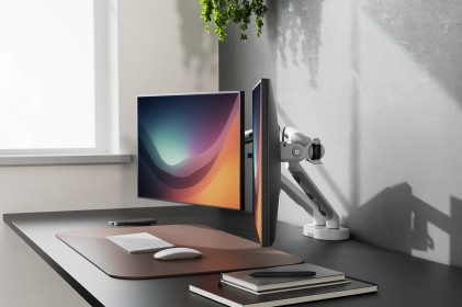Supporto Per Monitor A Doppio Design, 2X 35", 2X 10 Kg