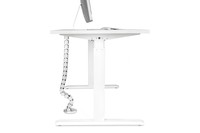 Passacavo Flessibile Lunghezza Adattabile Lungh. 130 X Largh. 6,7 X Prof. 3,5 Cm Colore Grigio Chiaro Digitus