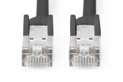Cavo Patch Cat 6 S-Ftp  3 Mt. Colore Nero In Confezione Da Espositore