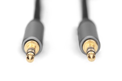Digitus Cavo Di Collegamento Audio, Da Jack 3,5 Mm A Jack 3,5 Mm Mt 3