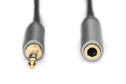Digitus Cavo Di Prolunga Audio, Da Cavo Jack Da 3,5 Mm A Presa Da 3,5 Mm Mt 3