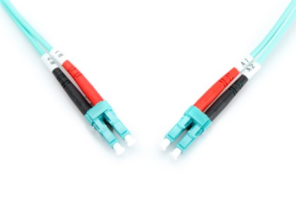 Cavo Fibra Ottica Lc A Lc Multimode Duplex 50/125 Mt.2 Om3