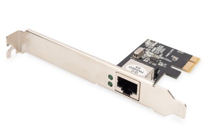 Scheda Di Rete Pci-Express Gigabit Ethernet Digitus Con Staffa Low Profile