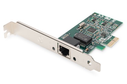 Scheda Di Rete Pci-Express Gigabit Ethernet Digitus Con Staffa Low Profile