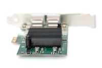 Gigabit Ethernet Pci Express Card, 2 Porte 32-Bit, Staffa A Basso Profilo, Chipset Intel
