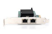 Gigabit Ethernet Pci Express Card, 2 Porte 32-Bit, Staffa A Basso Profilo, Chipset Intel