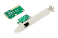 Gigabit Ethernet Mini Pci Express Card Single Lane, Low Profile Bracket, Realtek Chipset